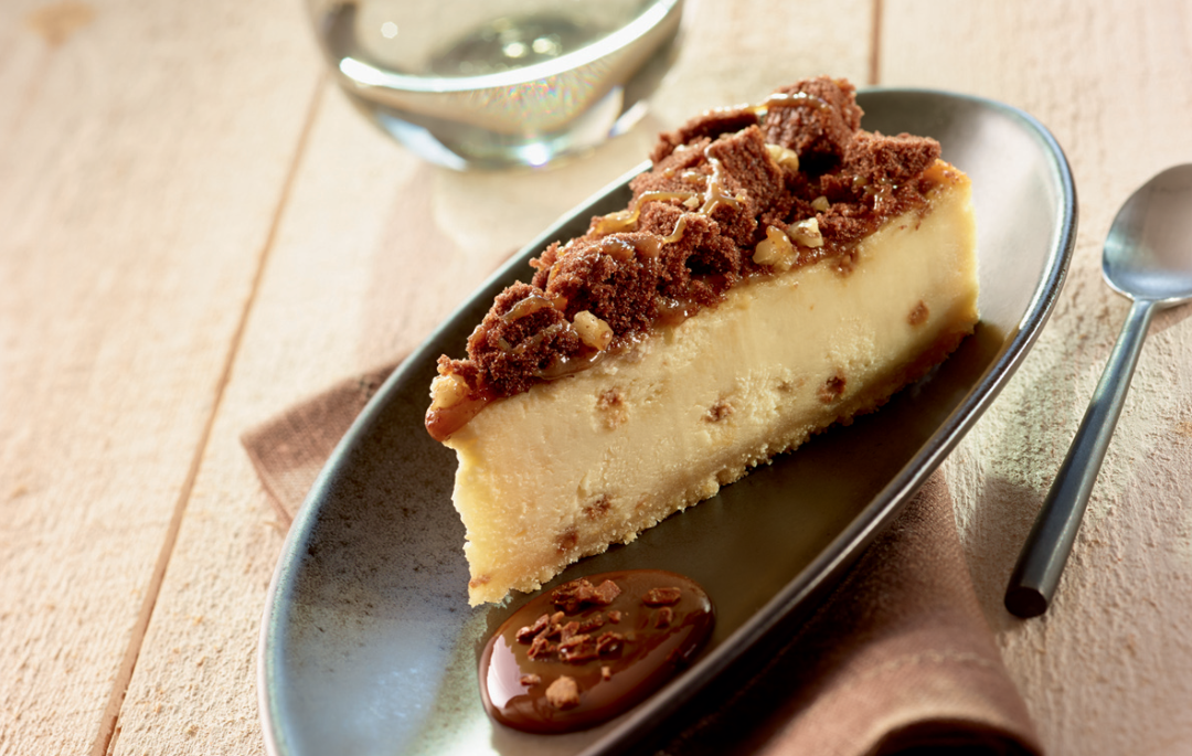 ROCKY TOFFEE CHEESECAKE